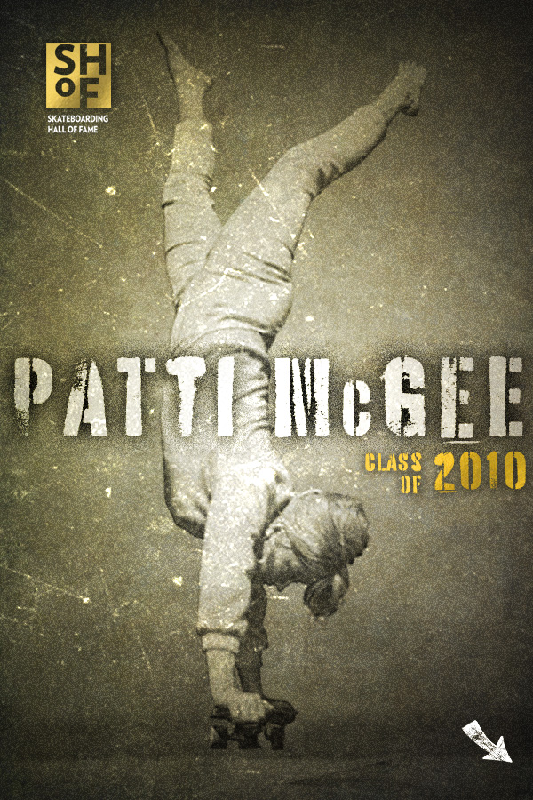 Patti McGee Handstand