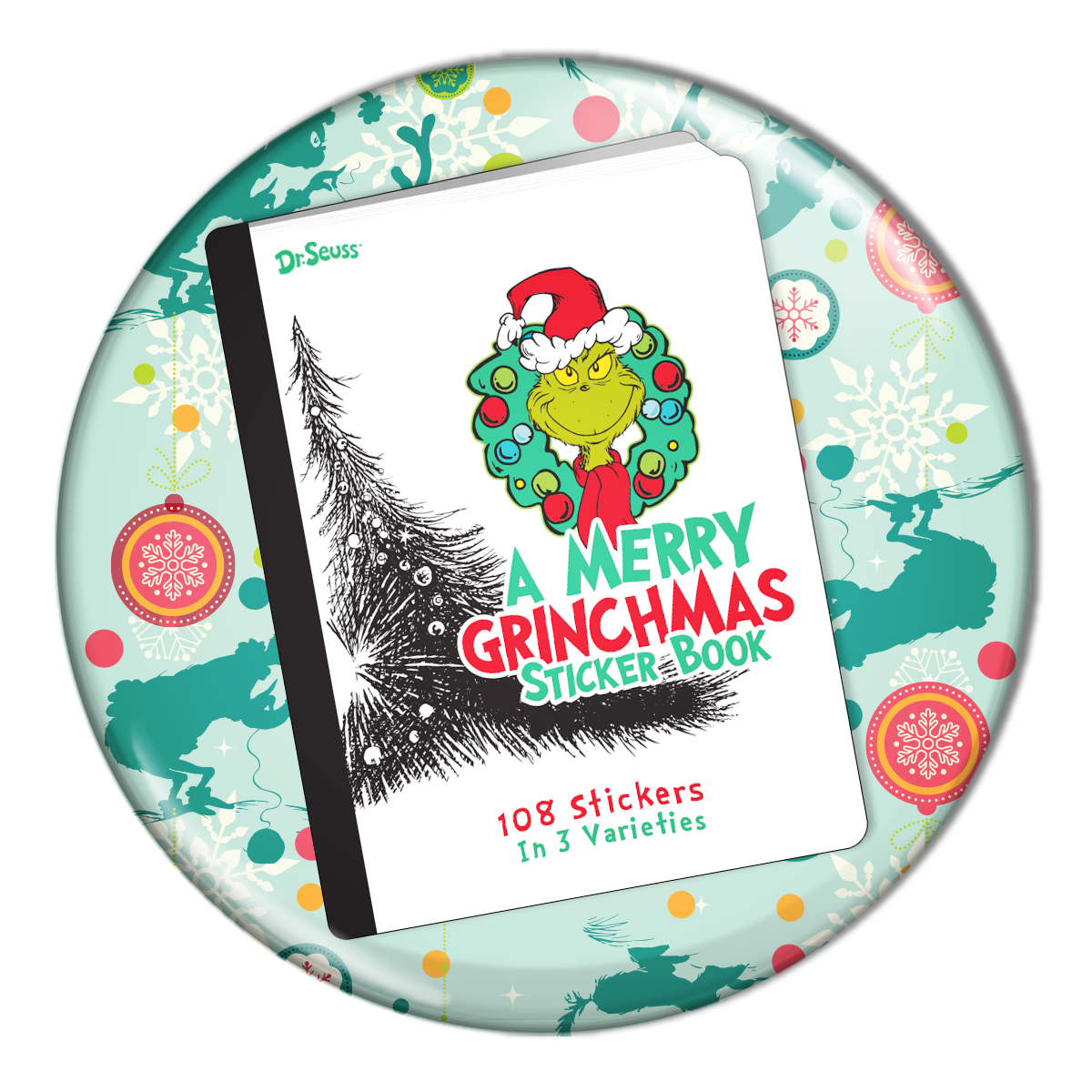 A Merry Grinchmas Sticker Book Award